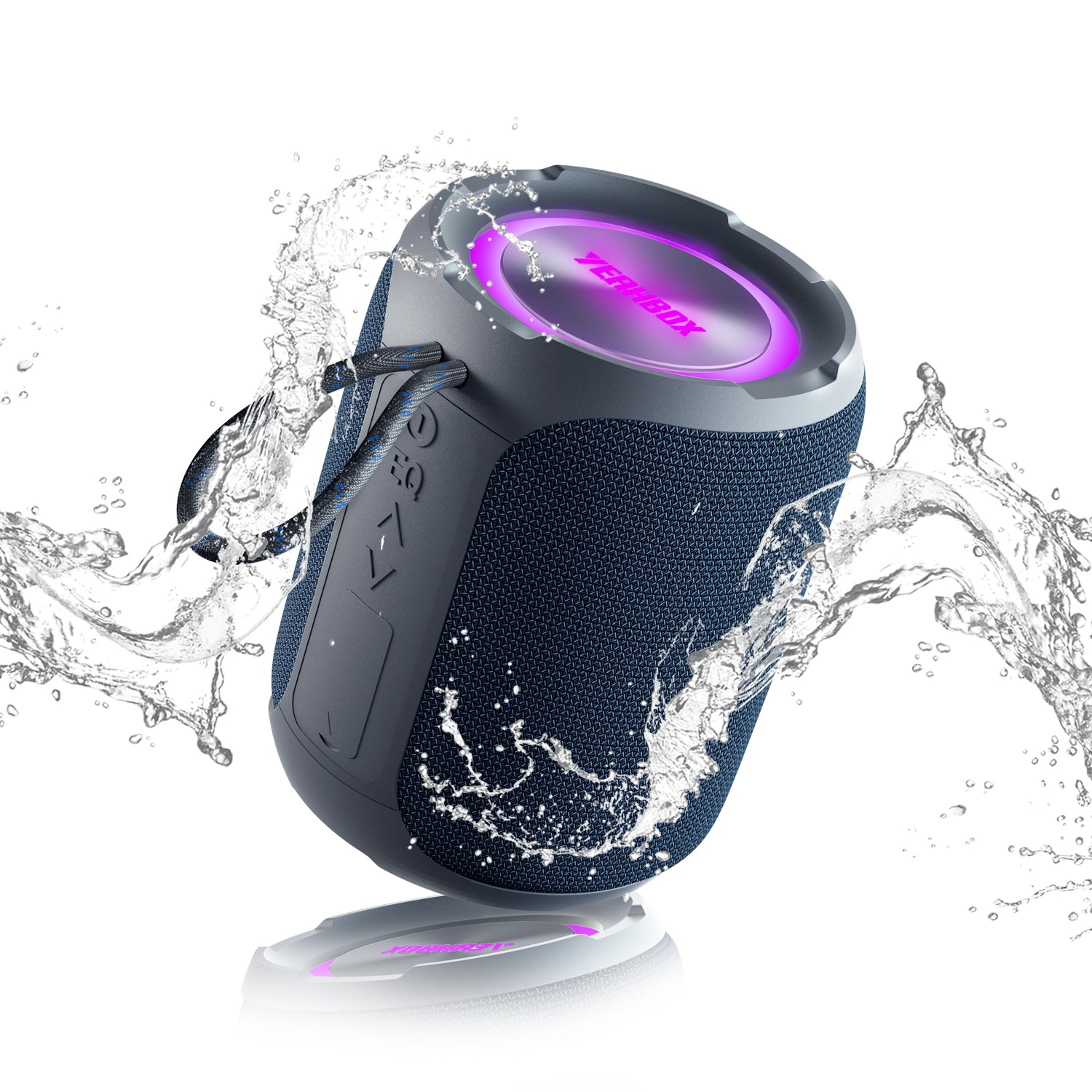 YEAHBOX A8户外便携式40W防水蓝牙音箱低音炮大音量迷你音响系统