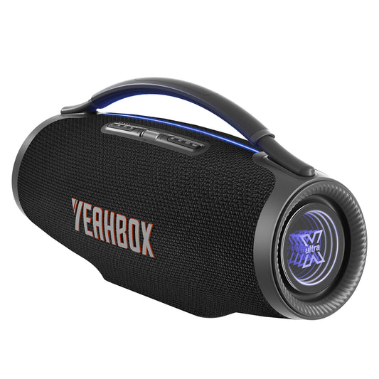 YEAHBOX Sonic Boom Ultra Portable Bluetooth Party Speaker, 320W Rated / 500W Peak