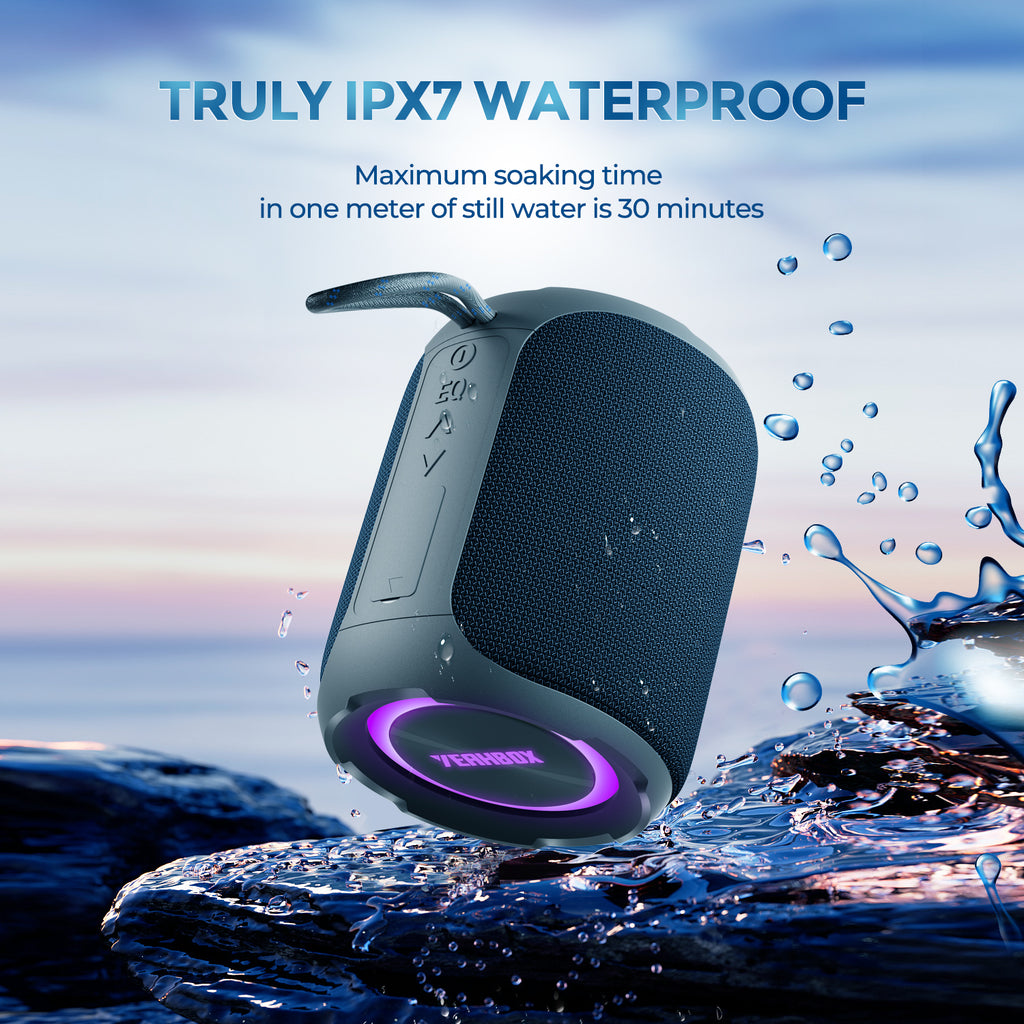 YEAHBOX A8户外便携式40W防水蓝牙音箱低音炮大音量迷你音响系统