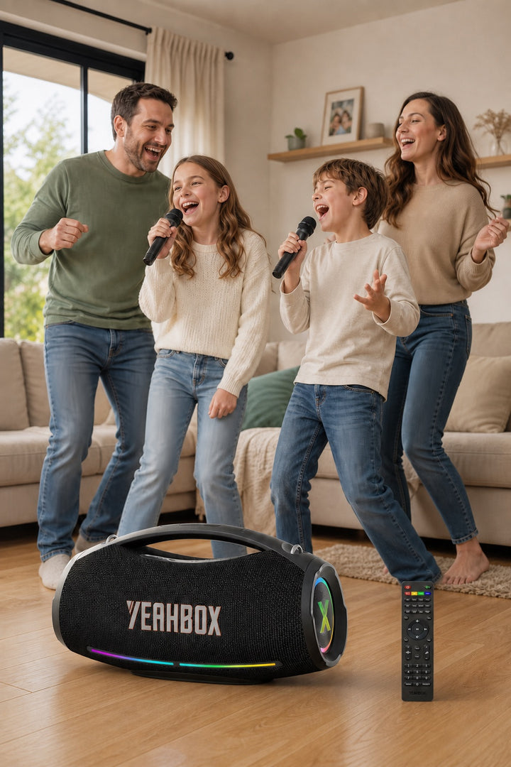 X-Boom X - Family karaoke with the real set