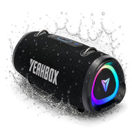Black Sonic Boom 100W with clear water splashes and no shoulder strap